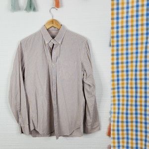 J. Crew Factory Plaid Button Down